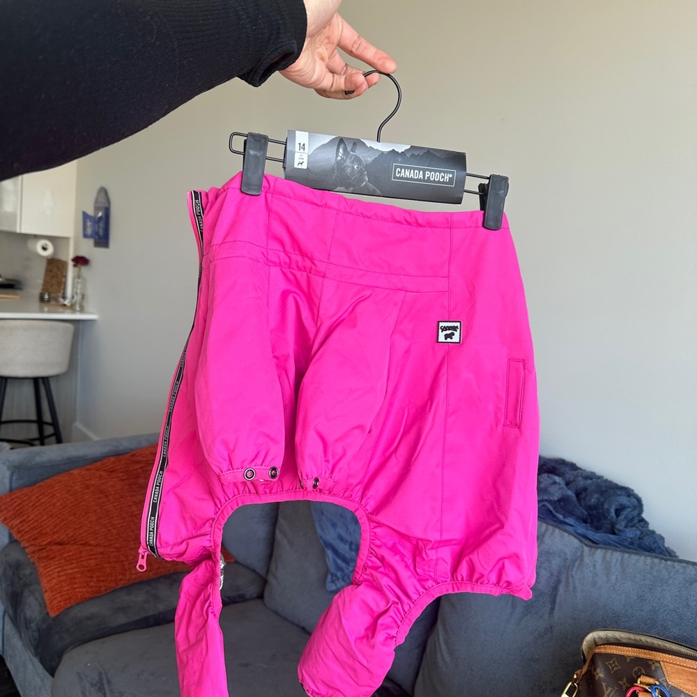 Canada Pooch Slush Pink Snow suit